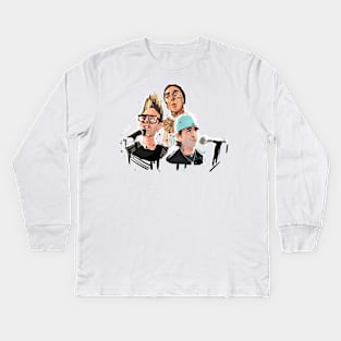 Mark, Tom and Travis Fan Art Kids Long Sleeve T-Shirt